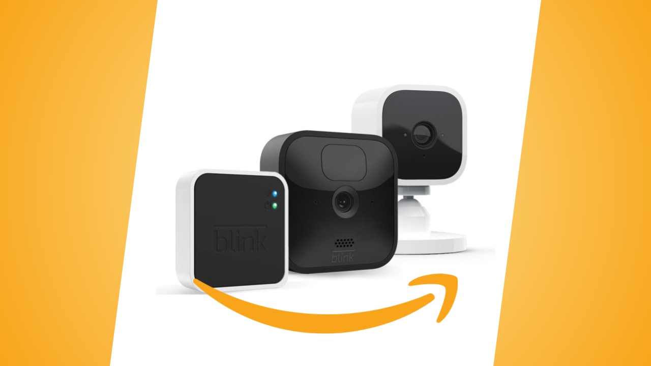 Offerte Amazon: Blink Outdoor, telecamera senza fili in bundle con Blink Mini in forte sconto