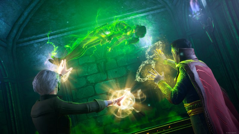 Some effects of Marvel's Midnight Suns are nice though