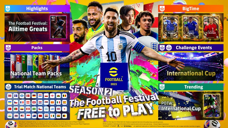 eFootball 2023, a summary of what's new in Season 2