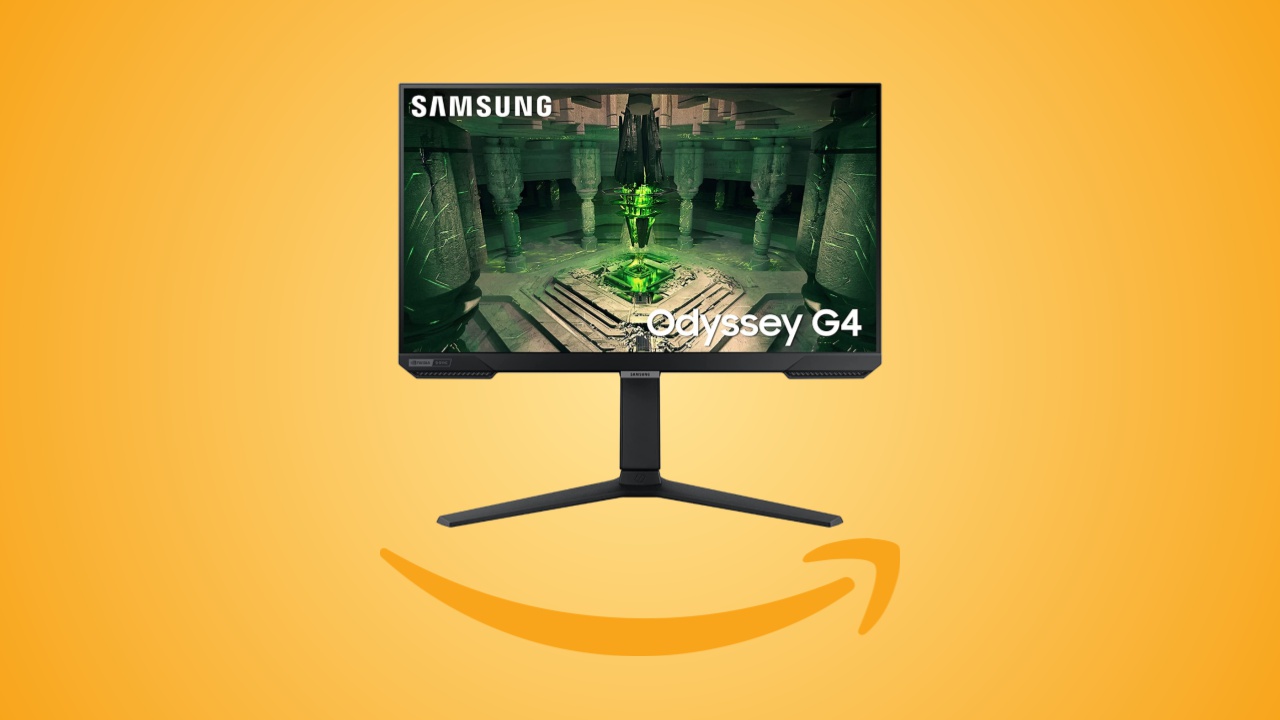 Offerte Amazon: monitor Samsung Gaming Odyssey G4 a 1080p e 240 Hz per il Black Friday 2022