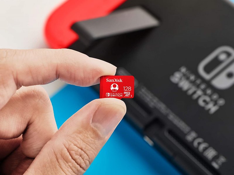 SanDisk Scheda microSDXC UHS-I per Nintendo Switch 128GB