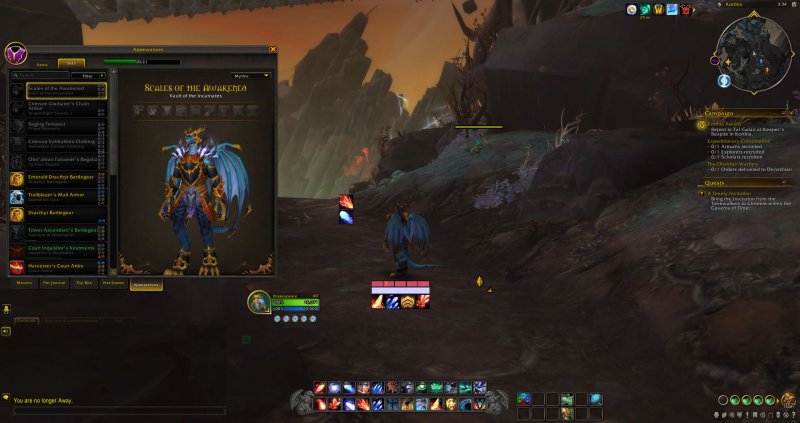 World of Warcraft: Dragonflight, solo una parte dell'equipaggiamento è visibile sul Dracthyr Evocatore World of Warcraft: Dragonflight, solo una parte dell'equipaggiamento è visibile sul Dracthyr Evocatore