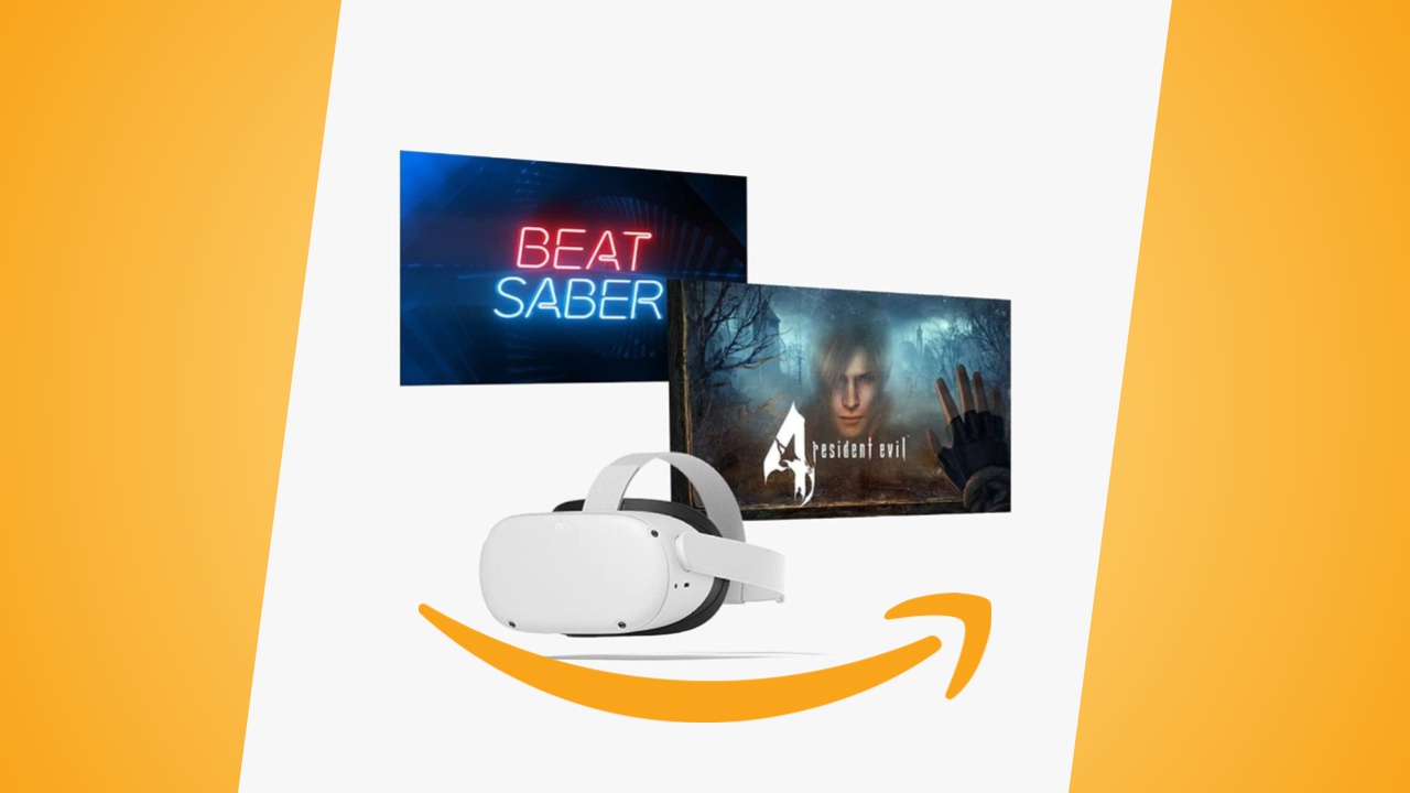 Offerte Amazon: Meta Quest 2 256 GB con Resident Evil 4 VR e Beat Saber gratis per il Black Friday