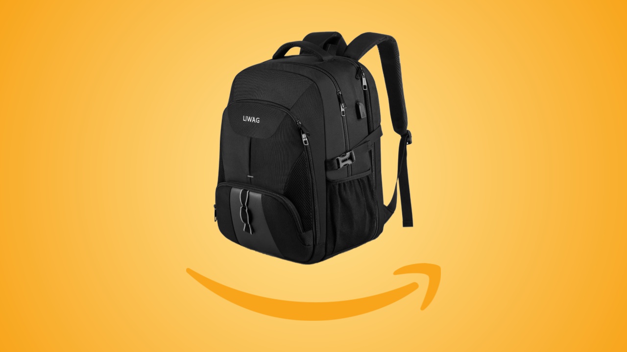 Offerte Amazon: Zaino Liwag da 50 L antifurto e impermeabile in sconto per il Black Friday 2022