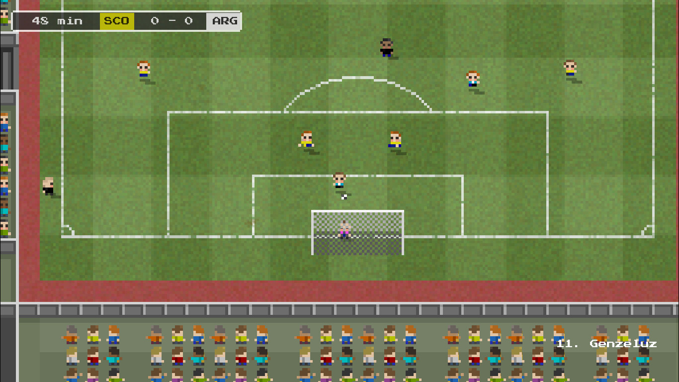 Tiny Football raggiunge la versione completa 1.0, annuncia MicroProse con un trailer