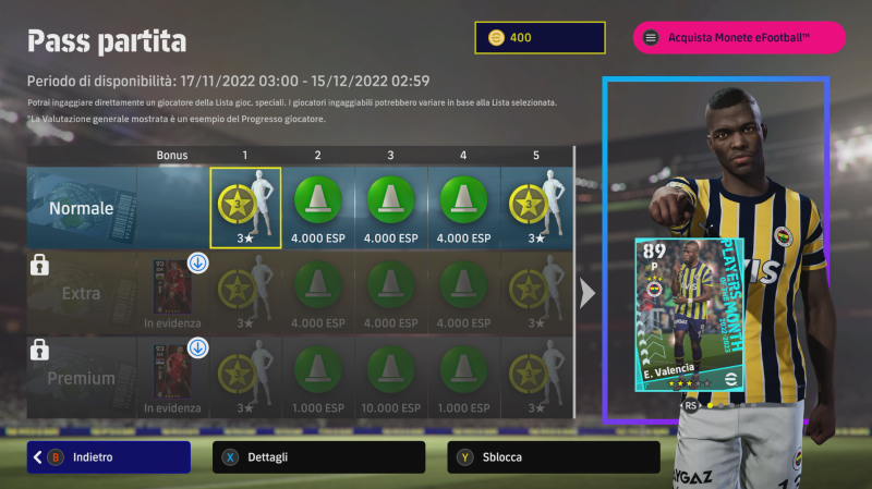 Ecco come si presenta il nuovo Pass partita in eFootball 2023 Ecco come si presenta il nuovo Pass partita in eFootball 2023