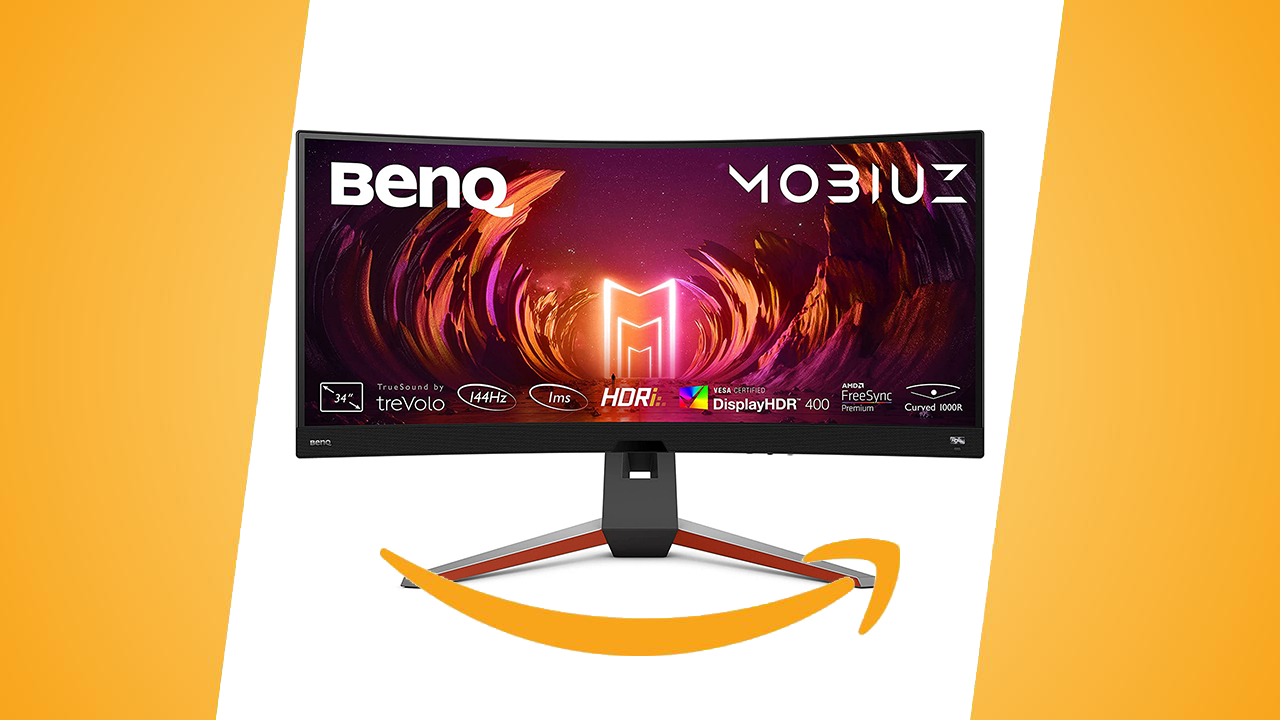 Offerte Amazon: monitor Benq Mobiuz EX3410R Ultrawide 2K per il Black Friday 2022