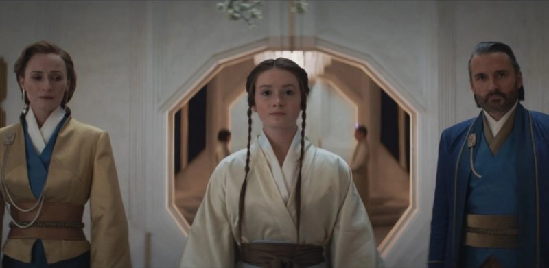 Star Wars: Andor, Mon Mothma e la sua famiglia in una scena
