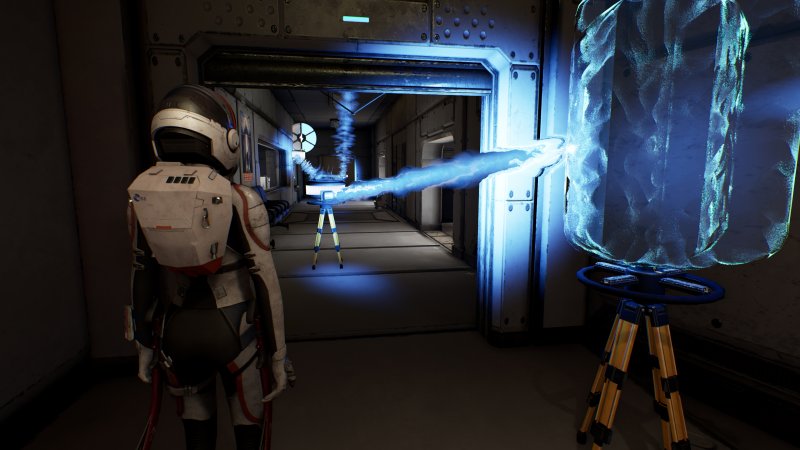 Spostare laser nella giusta direzione sarà uno degli enigmi ricorrenti di Deliver us Mars Spostare laser nella giusta direzione sarà uno degli enigmi ricorrenti di Deliver us Mars