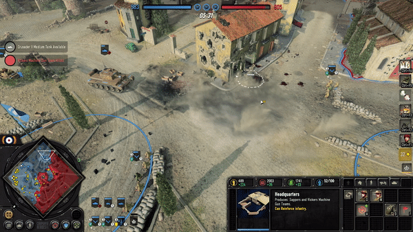 L'inerfaccia di Company of Heroes 3 è unica L'inerfaccia di Company of Heroes 3 è unica