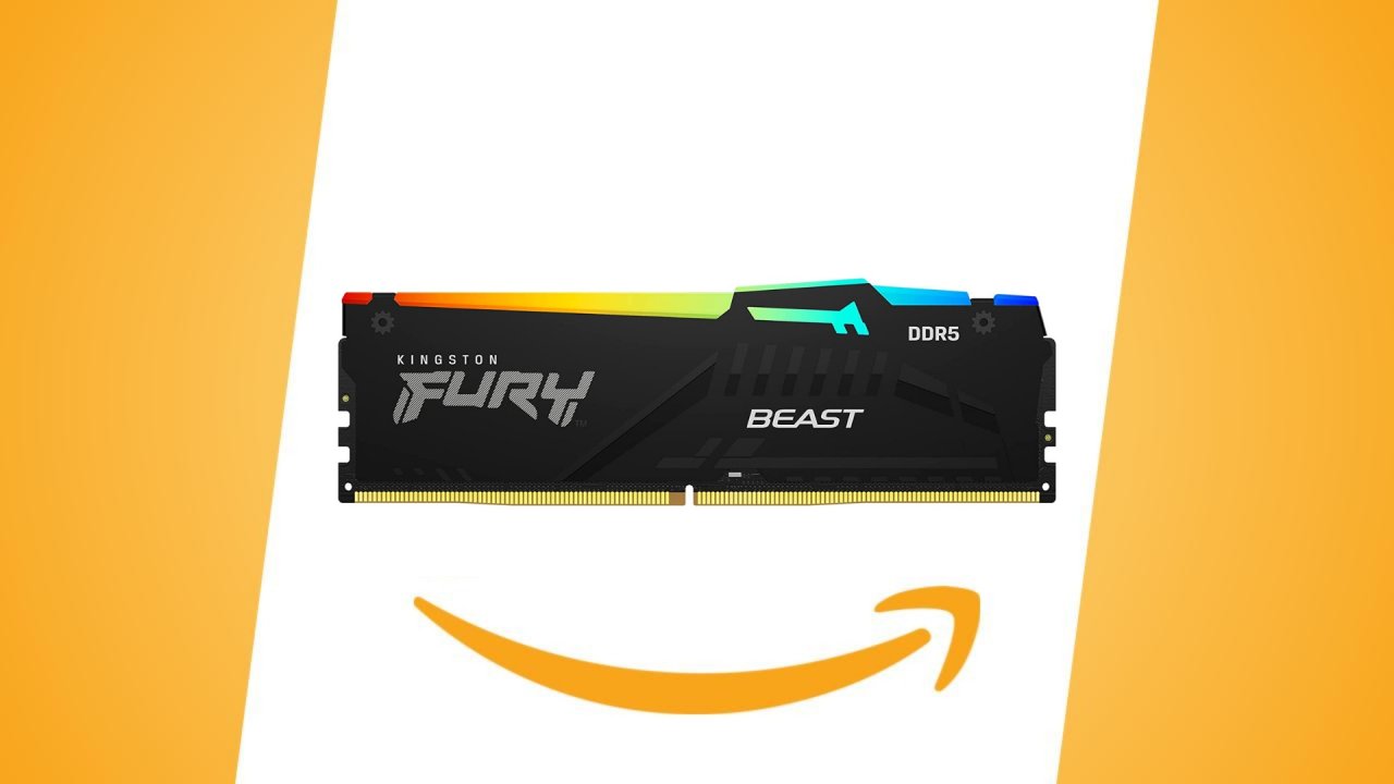 Offerte Amazon: 16GB RAM DDR5 Kingston Fury Beast