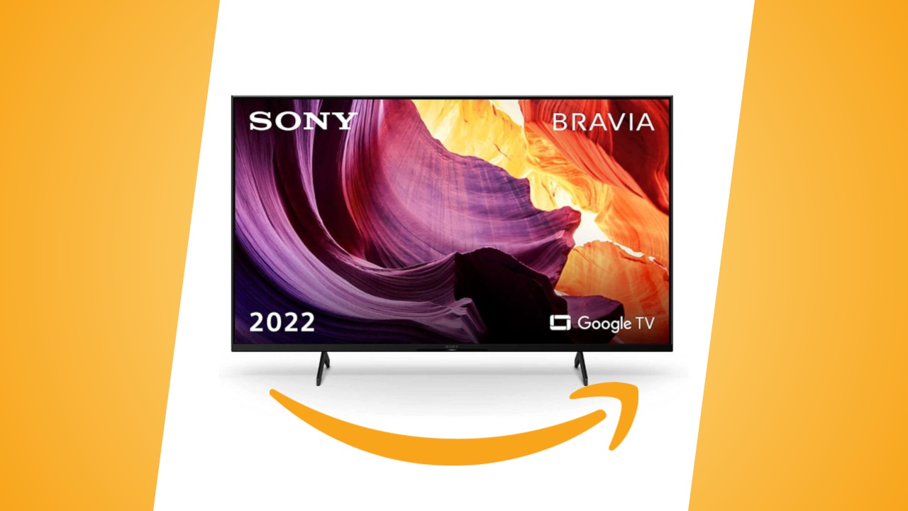 Offerte Amazon: smart TV Sony BRAVIA KD-55X80K da 55 pollici al prezzo minimo storico