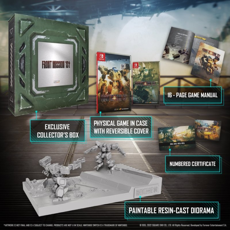 La Exclusive Edition di Front Mission 1st: Remake La Exclusive Edition di Front Mission 1st: Remake