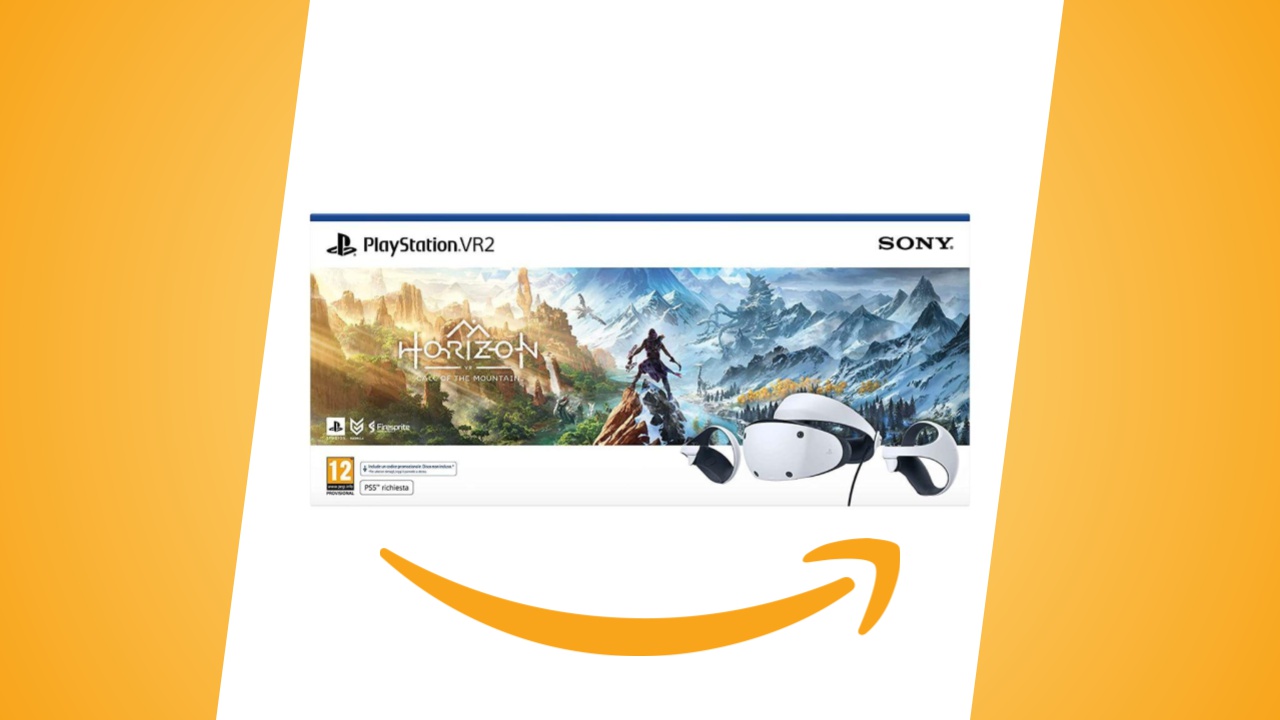 PS VR2: preordine disponibile su Amazon Italia, anche in bundle con Horizon Call of the Mountain