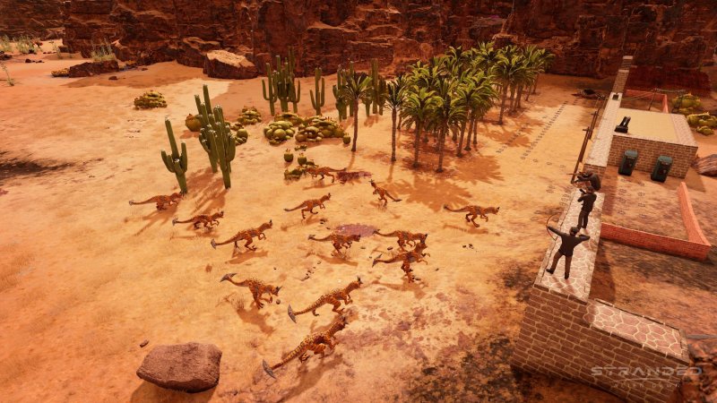 Anche dopo aver costruito delle mura in Stranded: Alien Dawn potreste dover affrontare pericoli superiori alle vostre aspettative. Fate in modo che i vostri sopravvissuti siano ben armati