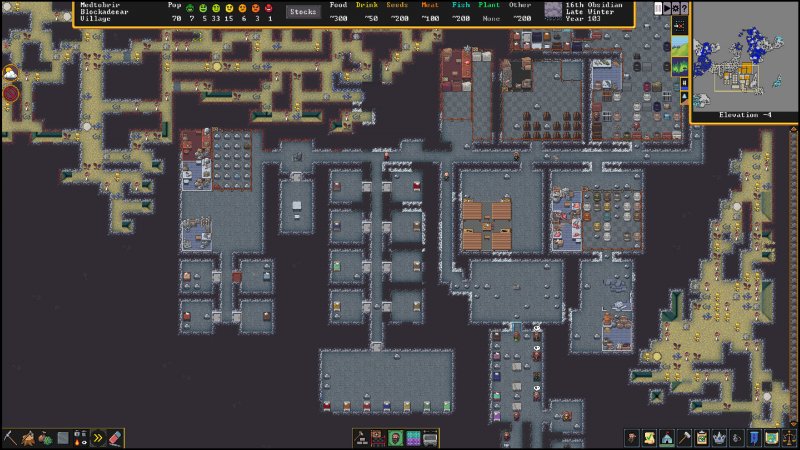 Dwarf Fortress: RimWorld si è chiaramente ispirato a Dwarf Fortress di cui è da poco uscita una versione con grafica su Steam