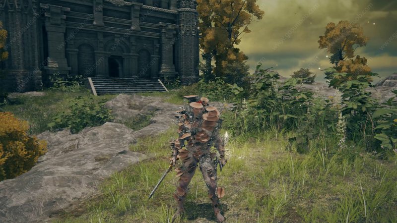 Il Set fungino di Elden Ring trasforma il Senzaluce in ospite di una variopinta colonia di funghi Il Set fungino di Elden Ring trasforma il Senzaluce in ospite di una variopinta colonia di funghi