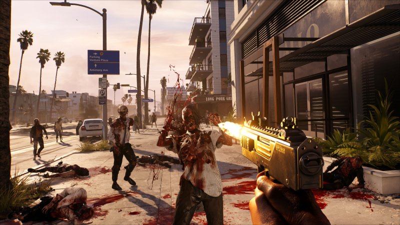 Dead Island 2: un Uzi placcato d'oro in mano per iniziare al meglio una nuova giornata ad Hell-A