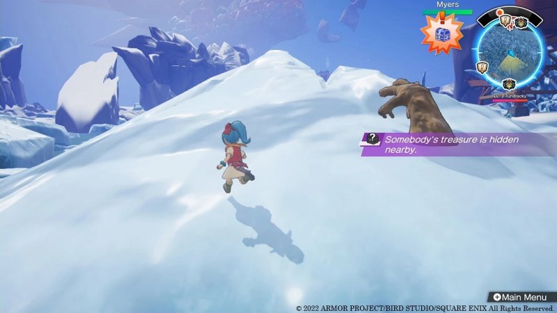 Dragon Quest Treasures, la Terra del Dietro è una regione innevata Dragon Quest Treasures, la Terra del Dietro è una regione innevata