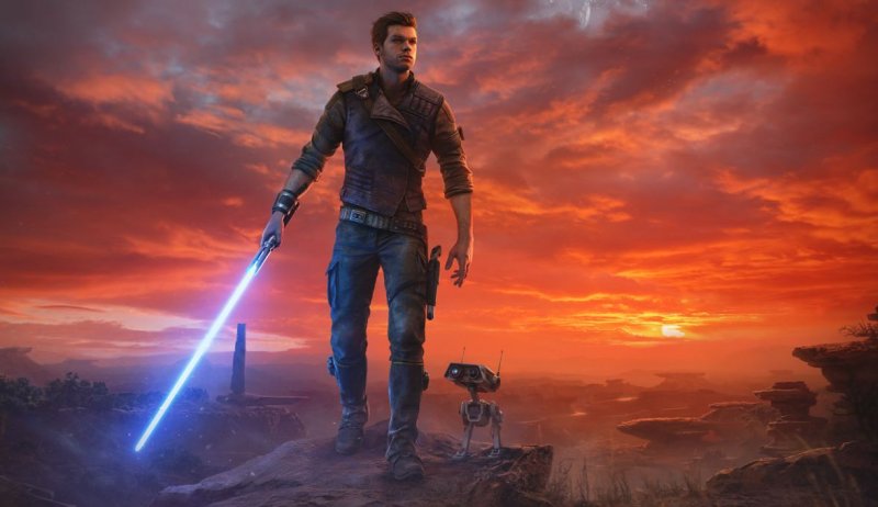 Star Wars Jedi Survivor, une œuvre d'art officielle