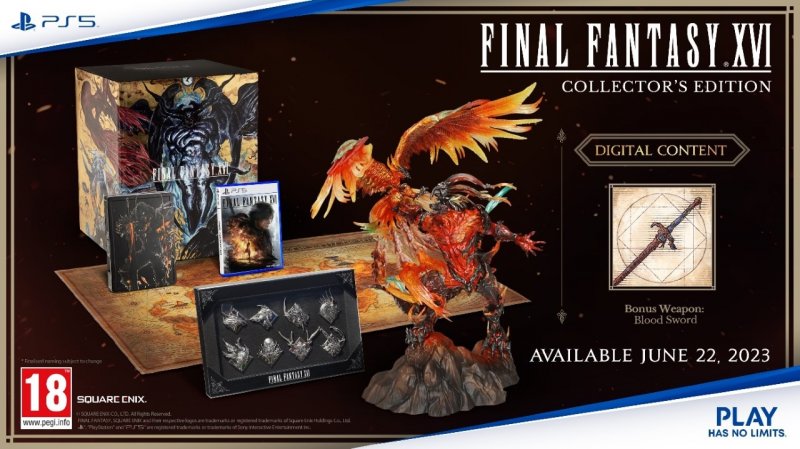 Final Fantasy 16 Collectors Edition