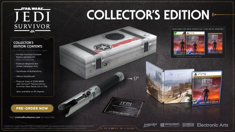 Star Wars Jedi: Survivor Collector's Edition Star Wars Jedi: Survivor Collector's Edition