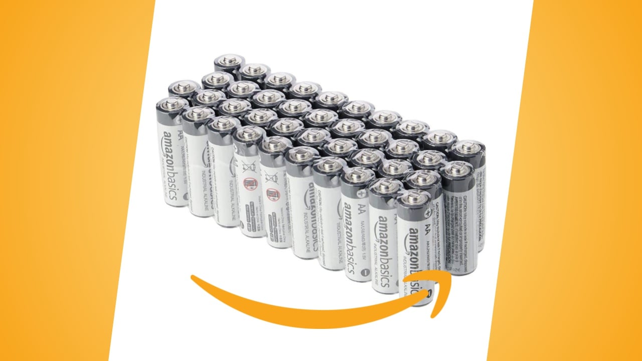 Offerte Amazon: batterie AA Amazon Basics nella confezione da 40, in sconto