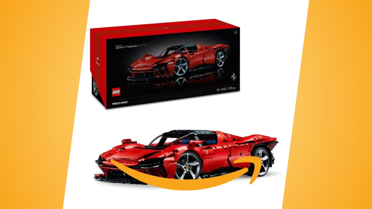 Offerte Amazon: LEGO Technic Ferrari Daytona SP3 in sconto al prezzo minimo storico