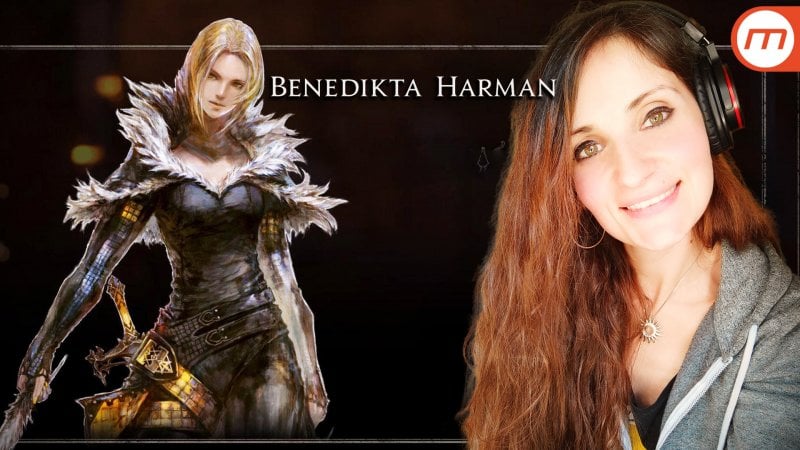 Katia Sorrentino interpreta Benedikta Harman in Final Fantasy 16