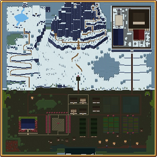 La mappa del monte Moonspell