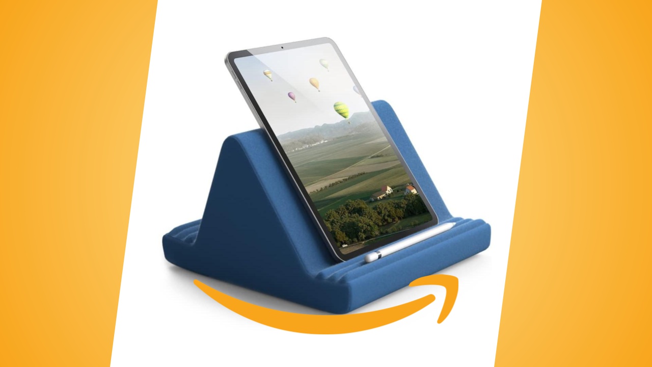 Offerte Amazon: supporto morbido Amazon Eono per tablet, sconto con questo coupon
