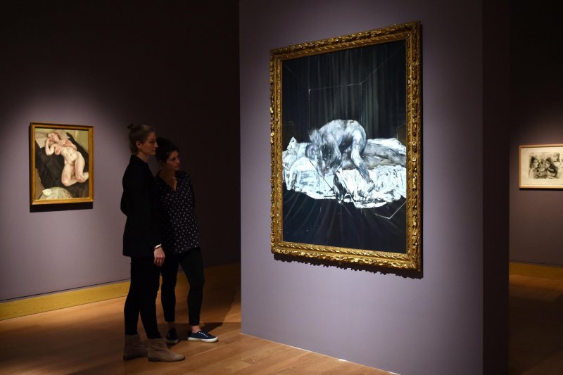 Due Figure è un dipinto scandaloso e senza filtri, in cui l'atto sessuale è visto sotto la lente della violenza e della sopraffazione fisica