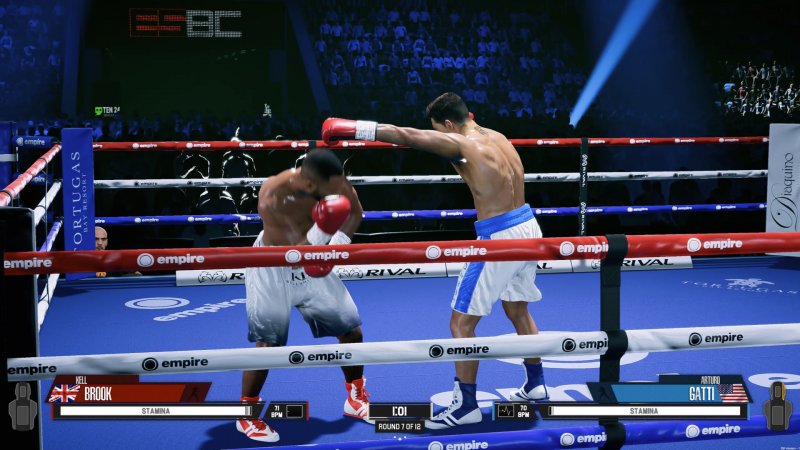 Esattamente come nei veri incontri di boxe, in Undisputed un singolo pugno può essere più che sufficiente per chiedere l'incontro
