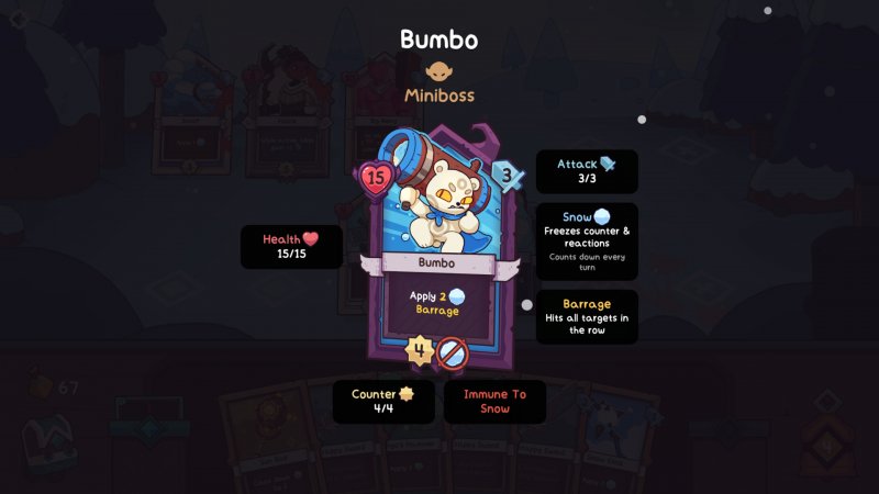 Possiamo controllare il significato di ogni effetto con un solo click in Wildfrost Possiamo controllare il significato di ogni effetto con un solo click in Wildfrost