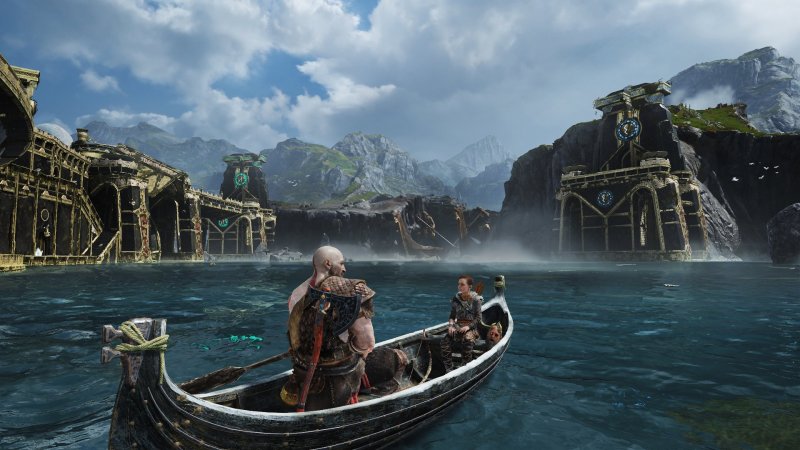 L'arrivo di Kratos nel mondo della mitologia norrena ricalca molti dei cliché del genere L'arrivo di Kratos nel mondo della mitologia norrena ricalca molti dei cliché del genere