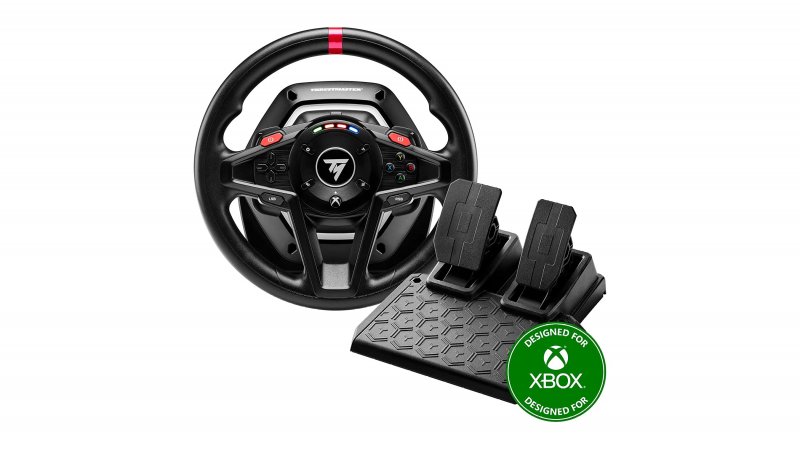 Offerte : volante e pedaliera Thrustmaster T128 per PC e Xbox al  prezzo minimo storico 
