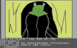 Plutone (Ade) sbarra il passaggio agli inferi