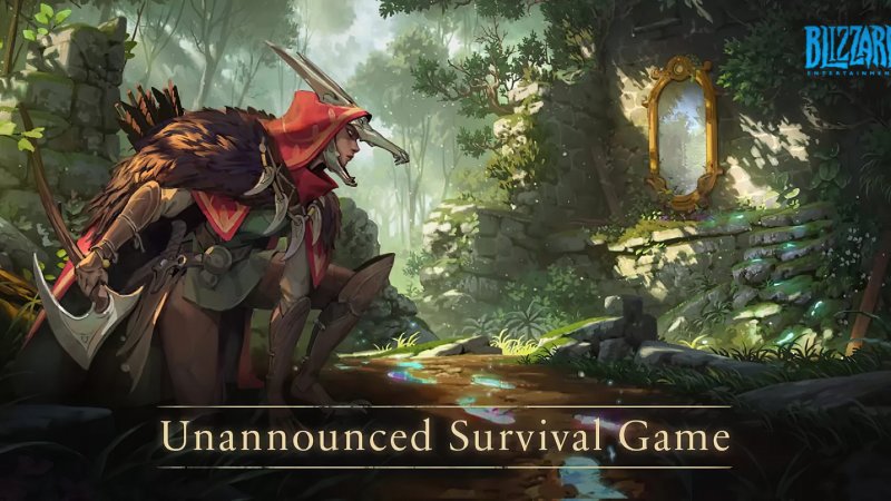 Blizzard: uno degli artwork a corredo dell'annuncio del nuovo survival