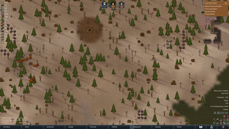 RimWorld: nel gioco c'è un'intero mondo da esplorare, ma attenzione ai vostri vicini: non tutti sono amichevoli