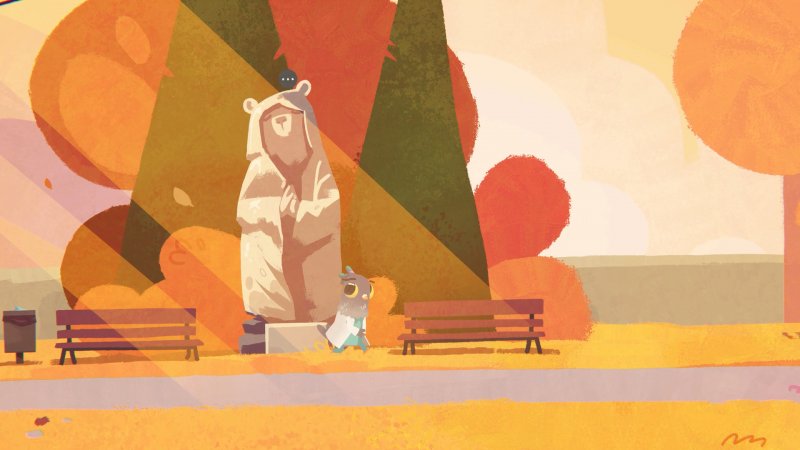 La grafica colorata nasconde una certa oscurità dei temi trattati La grafica colorata nasconde una certa oscurità dei temi trattati