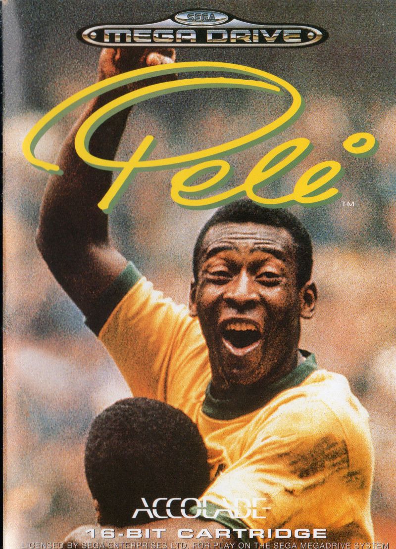 Pelé! la copertina del gioco per Mega Drive