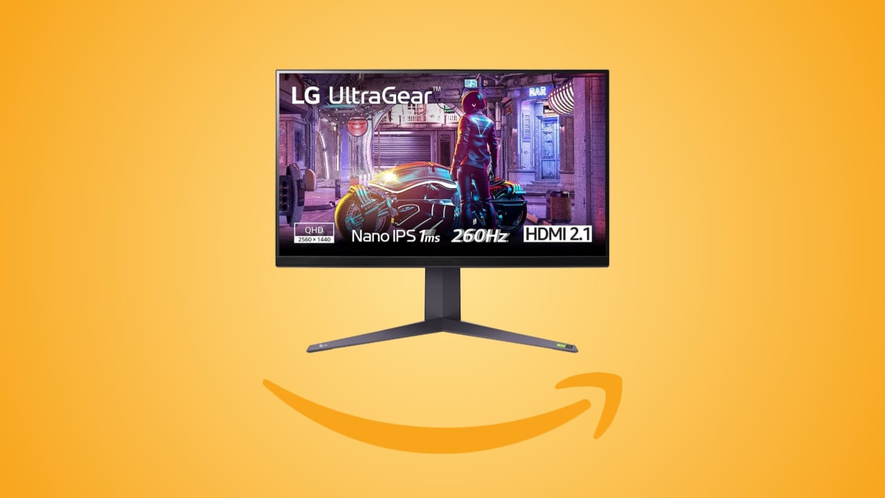 Offerte Amazon: LG 32GQ850 UltraGear, monitor 1440p e 260 Hz con HDMI 2.1 al prezzo minimo storico
