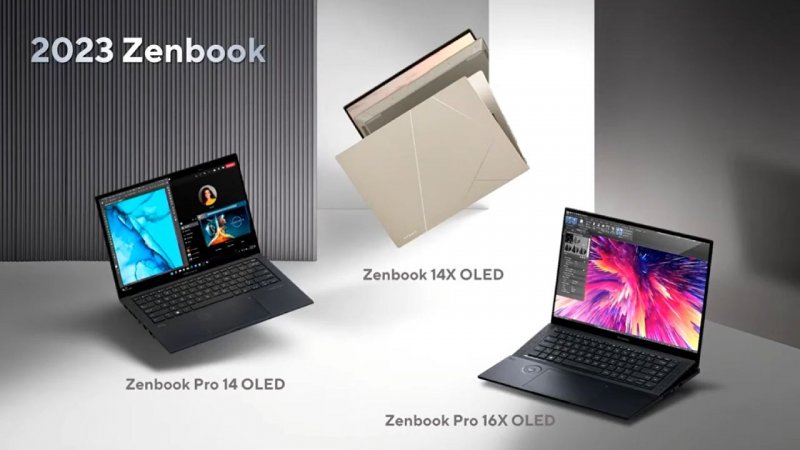 ASUS, gli Zenbook del 2023