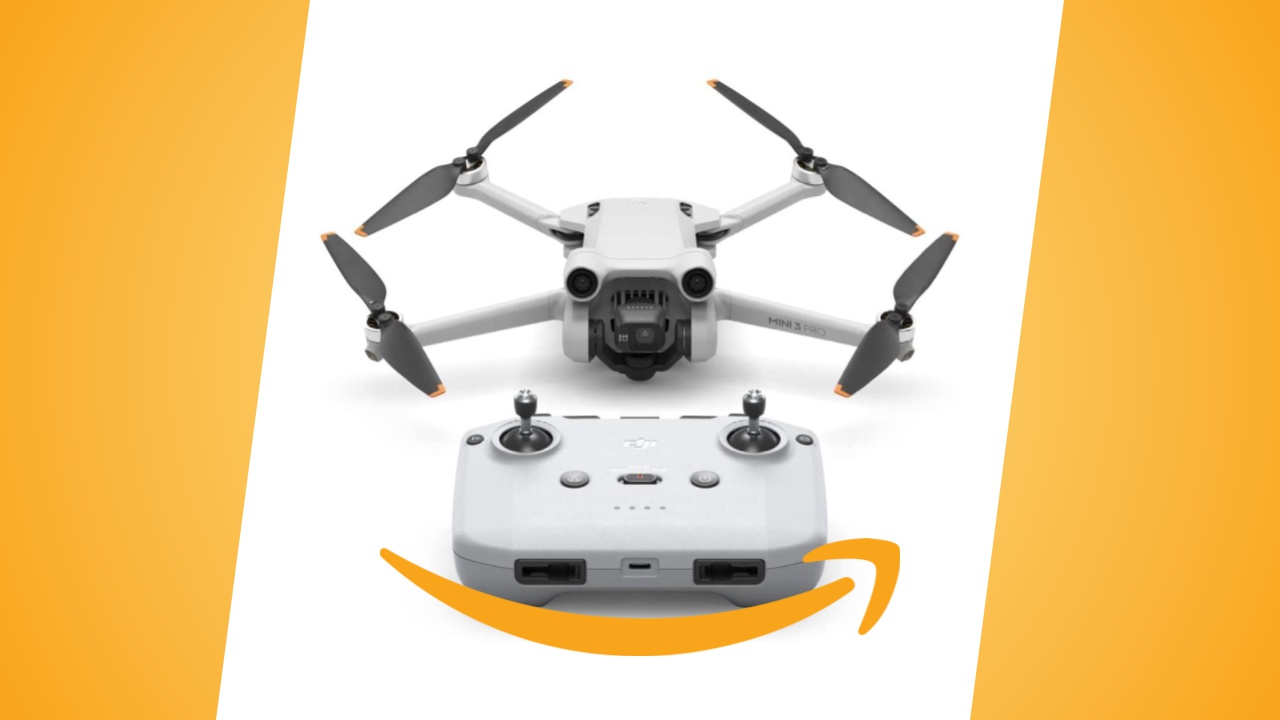 Offerte Amazon: DJI Mini 3 Pro in sconto, drone leggero per riprese aeree