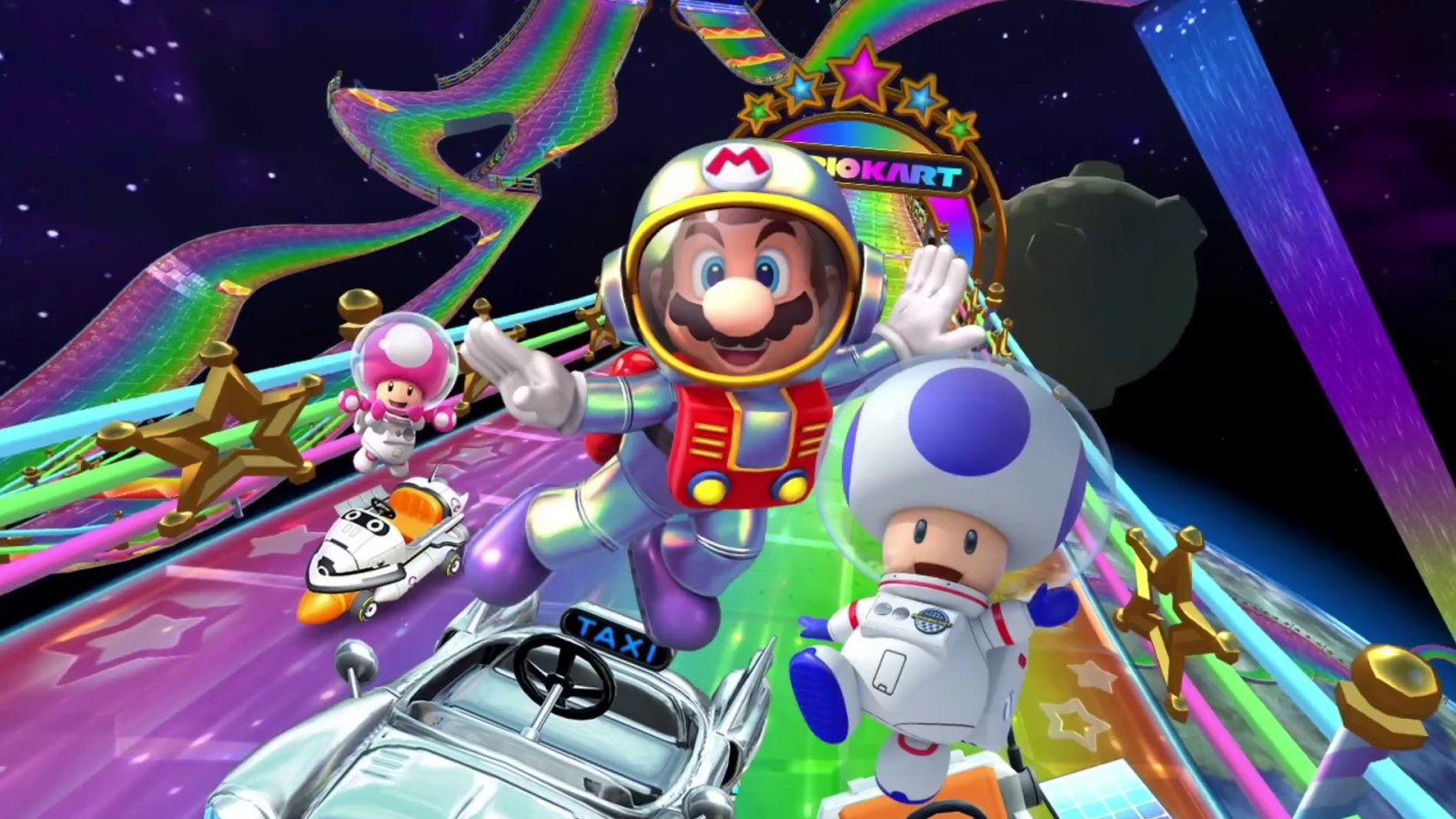 Mario Kart Tour: trailer mostra lo Space Tour e indica la data di inizio