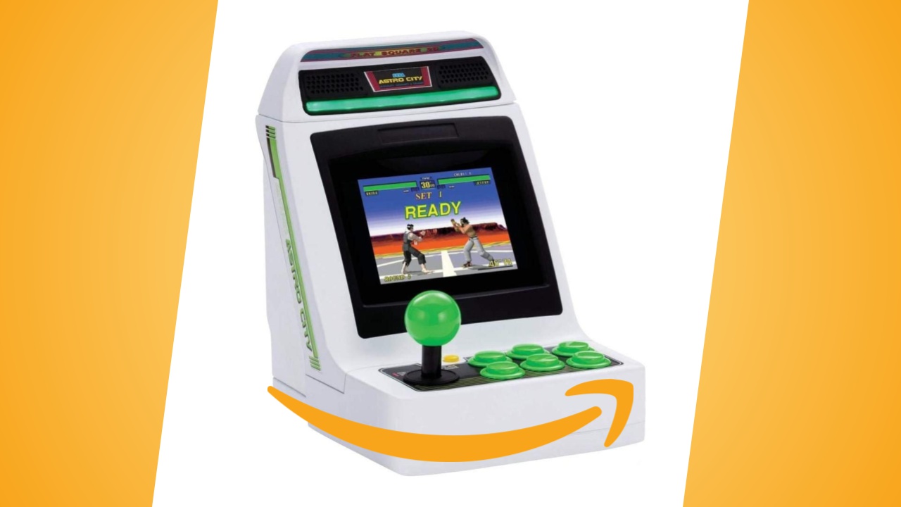 Offerte Amazon: SEGA Astro City Mini con 36 giochi preinstallati in sconto al prezzo minimo storico