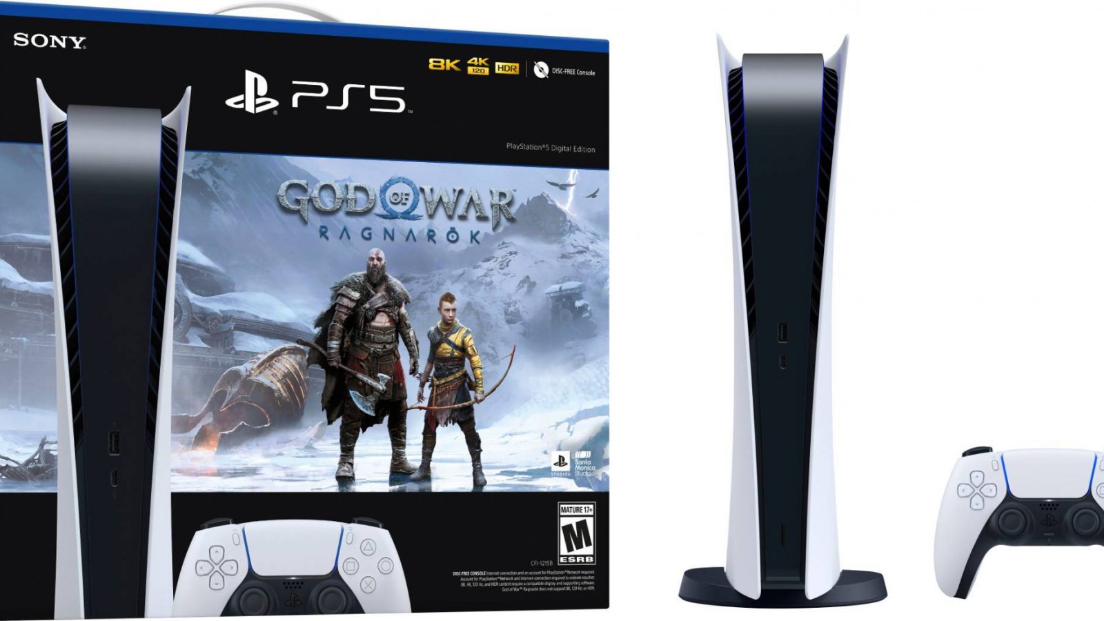 PS5: bundle con God of War Ragnarok in vendita da GameStop mercoledì 11 gennaio 2023