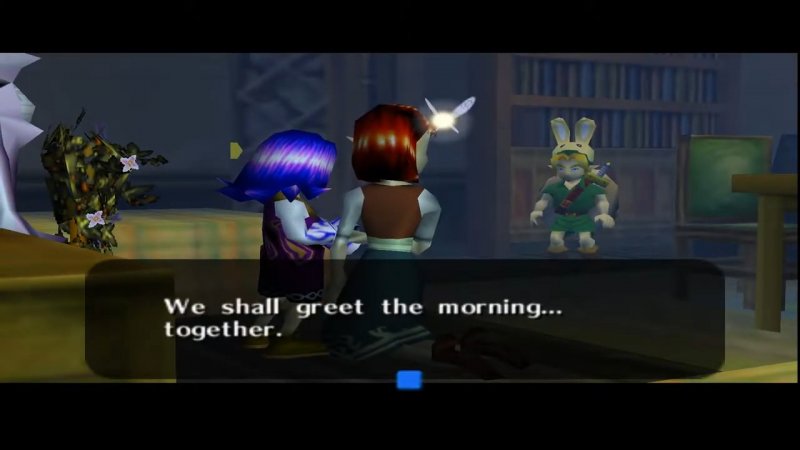 Anju e Kafei attenderanno l'alba... insieme