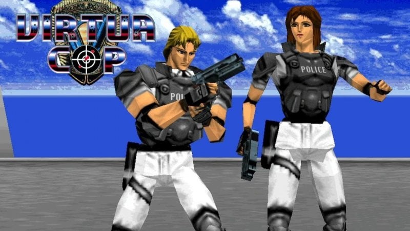 il gioco funzionava con le nuove light gun SEGA