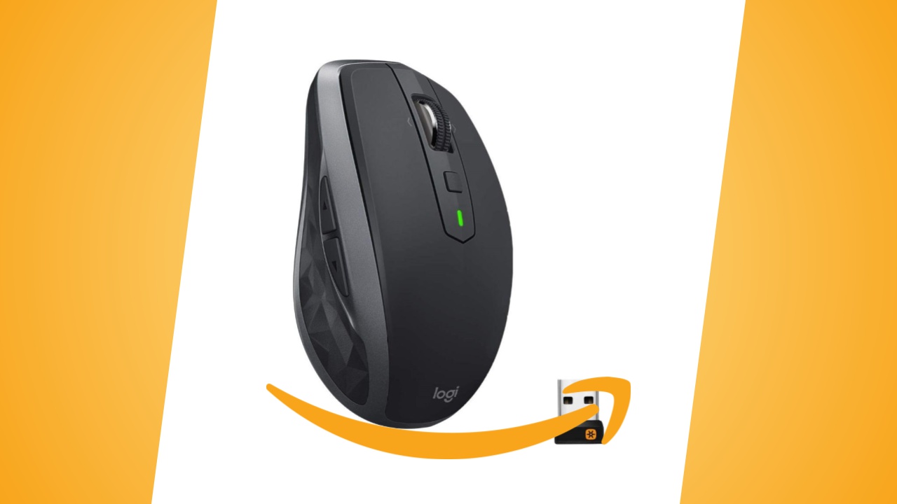 Offerte Amazon: mouse Logitech MX Anywhere 2S con funzione Flow al prezzo minimo storico